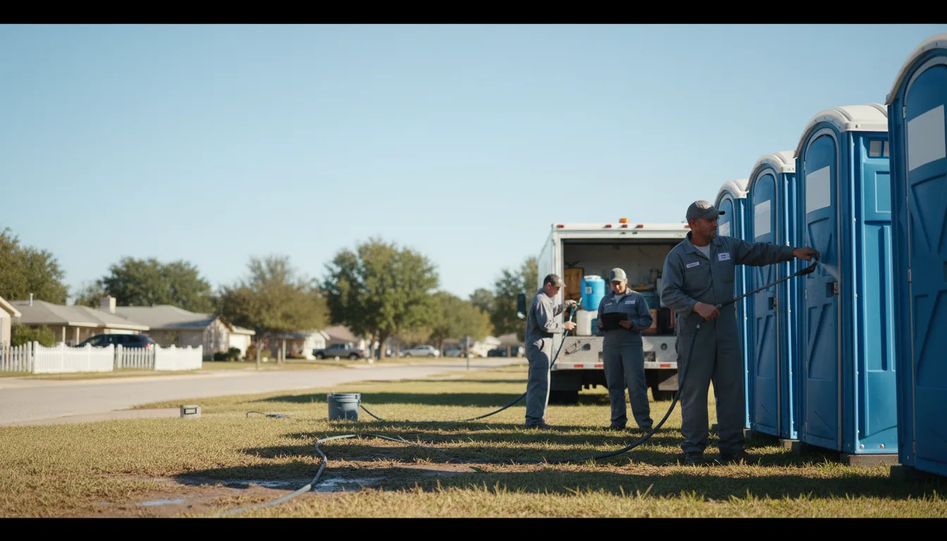 Long-Term Portable Toilet Rental in Clio, IA near me